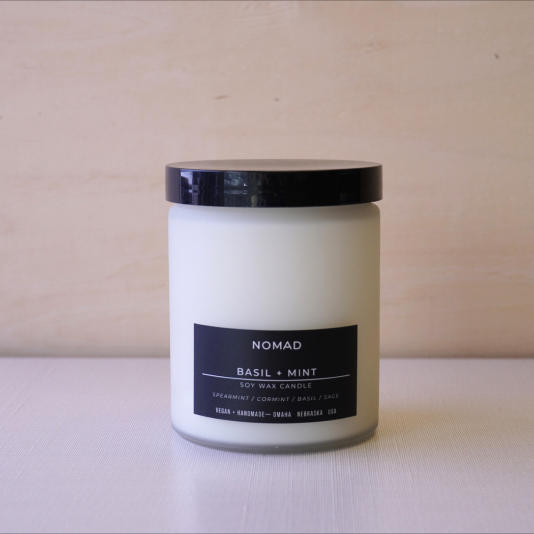 Basil + Mint Classic Soy Candle