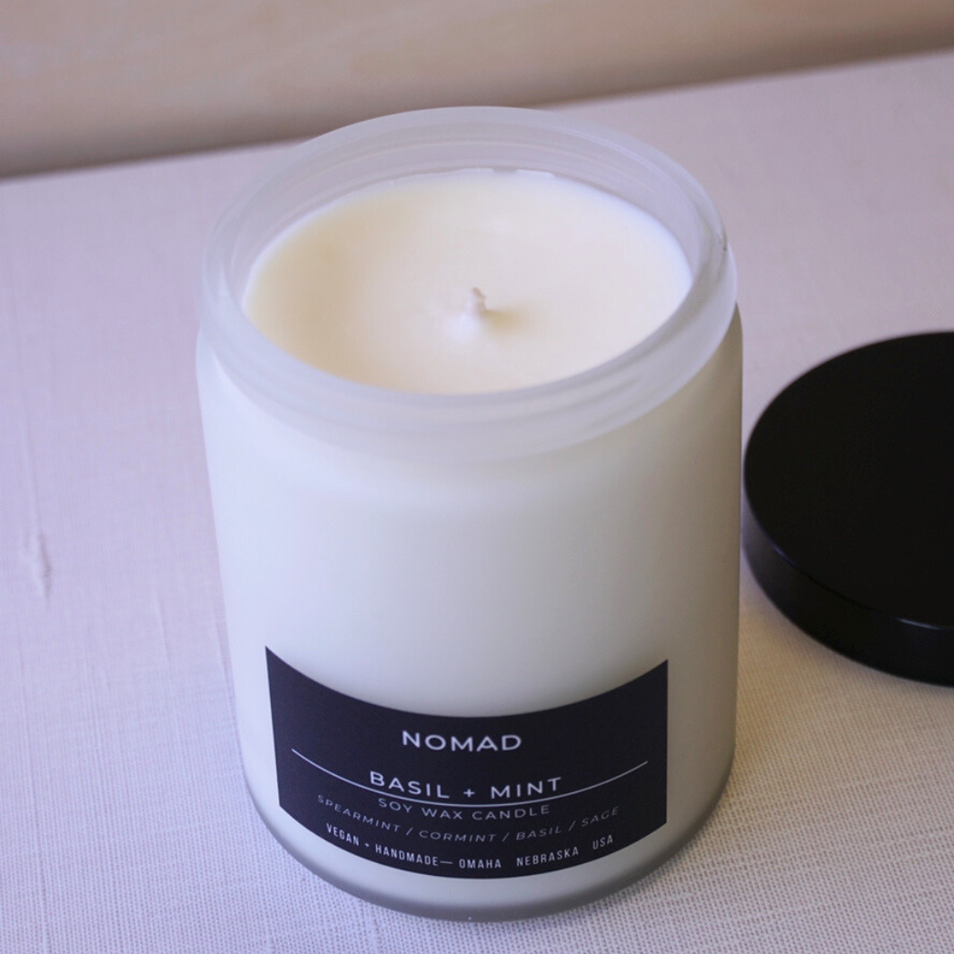 Basil + Mint Classic Soy Candle
