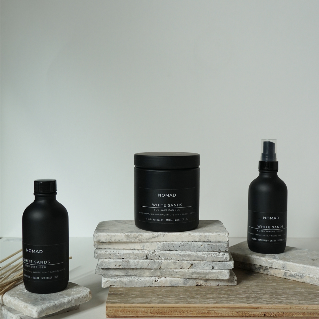 White Sands Noir Soy Candle