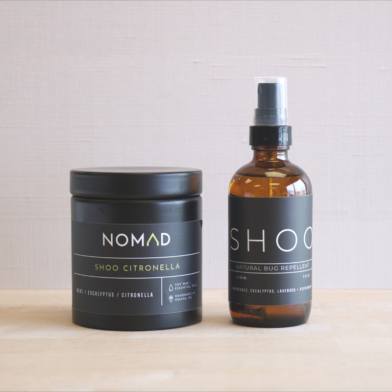 Shoo Citronella Outdoor Patio Candle