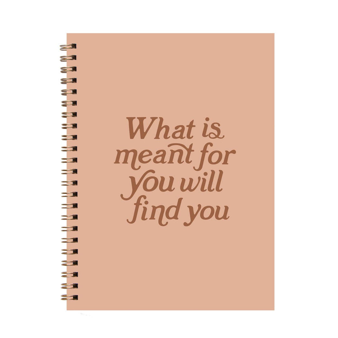 The Anastasia Co - What is Meant for You Will Find You Softcover Journal