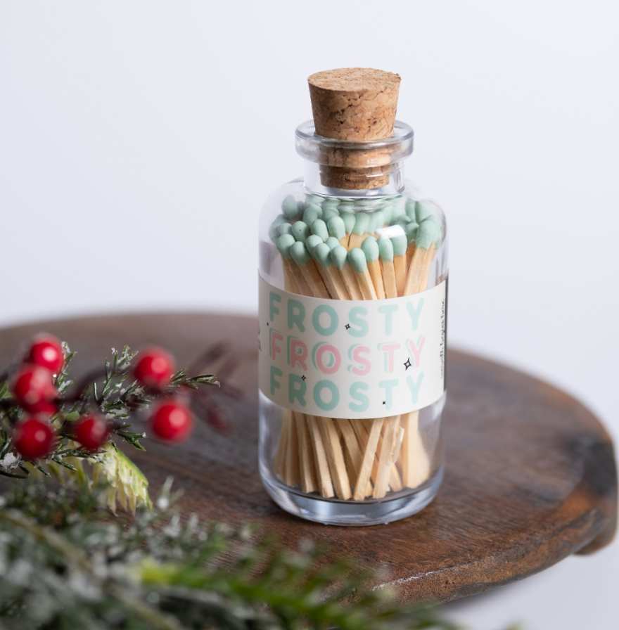 Christmas Frosty Apothecary Holiday Matches