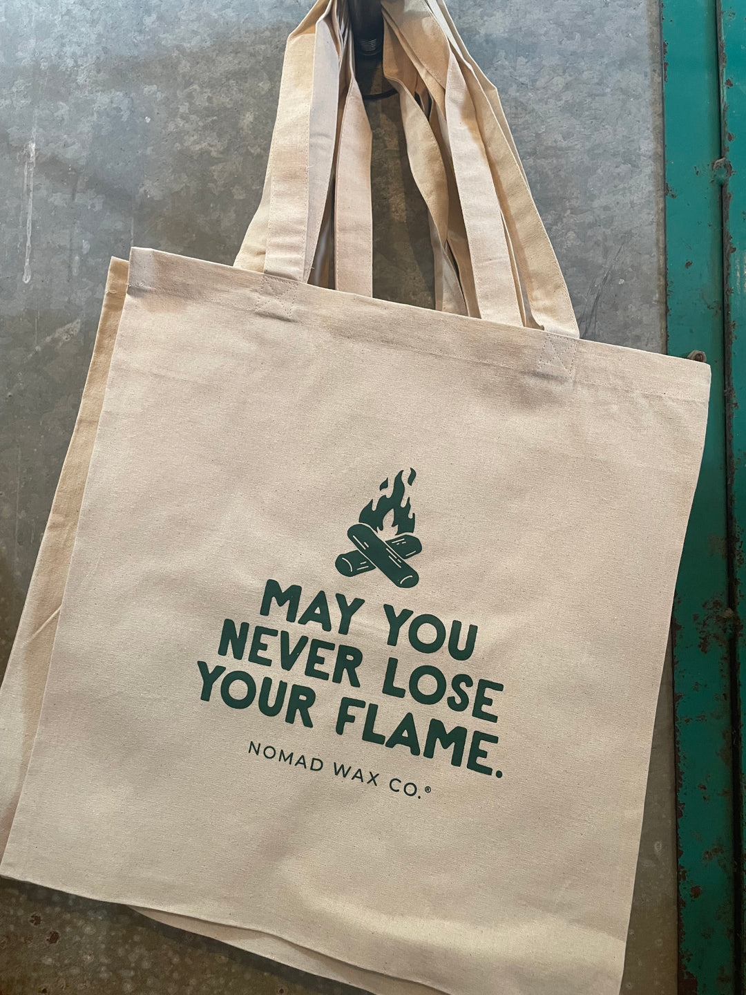 Cotton Tote Bag - Never Lose Your Flame