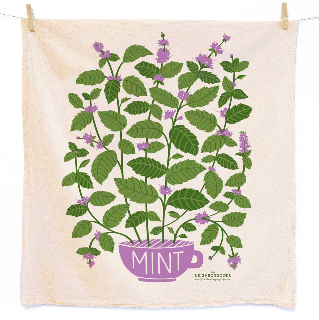 The Neighborgoods - Mint Tea Towel