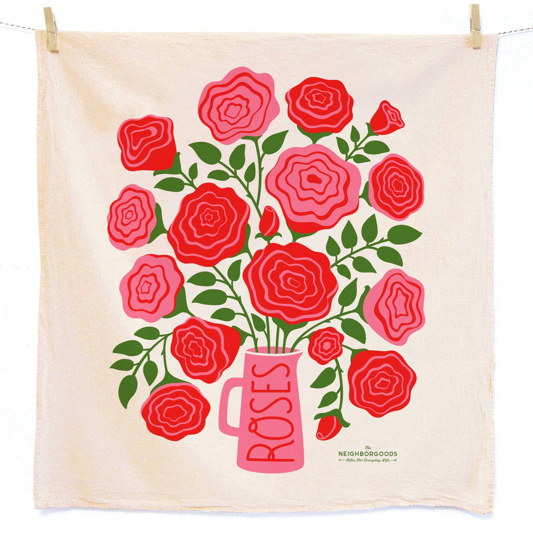 The Neighborgoods - Rose Tea Towel