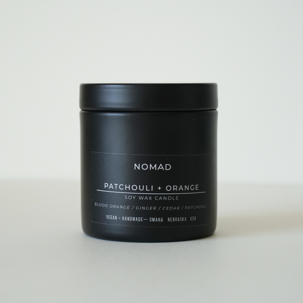 Patchouli + Orange Noir Soy Candle