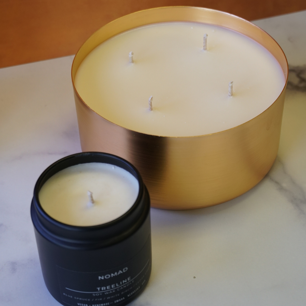 The Lodge Quarante l'Or Giant Soy Candle