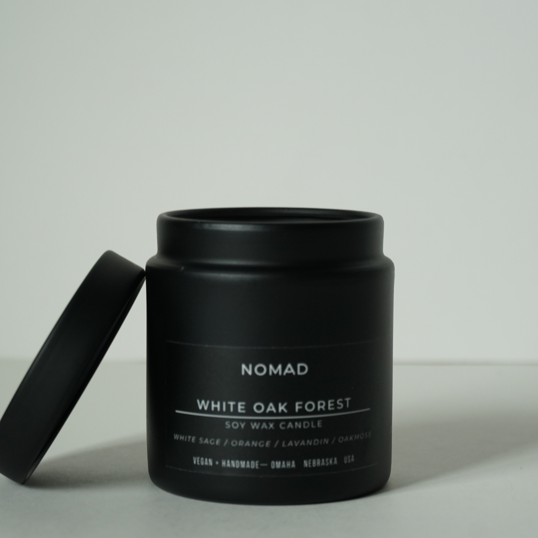 White Oak Forest Noir Soy Candle