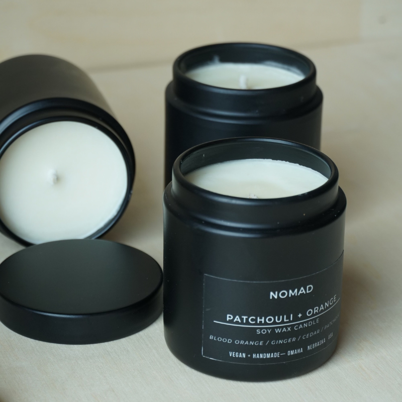 Patchouli + Orange Noir Soy Candle