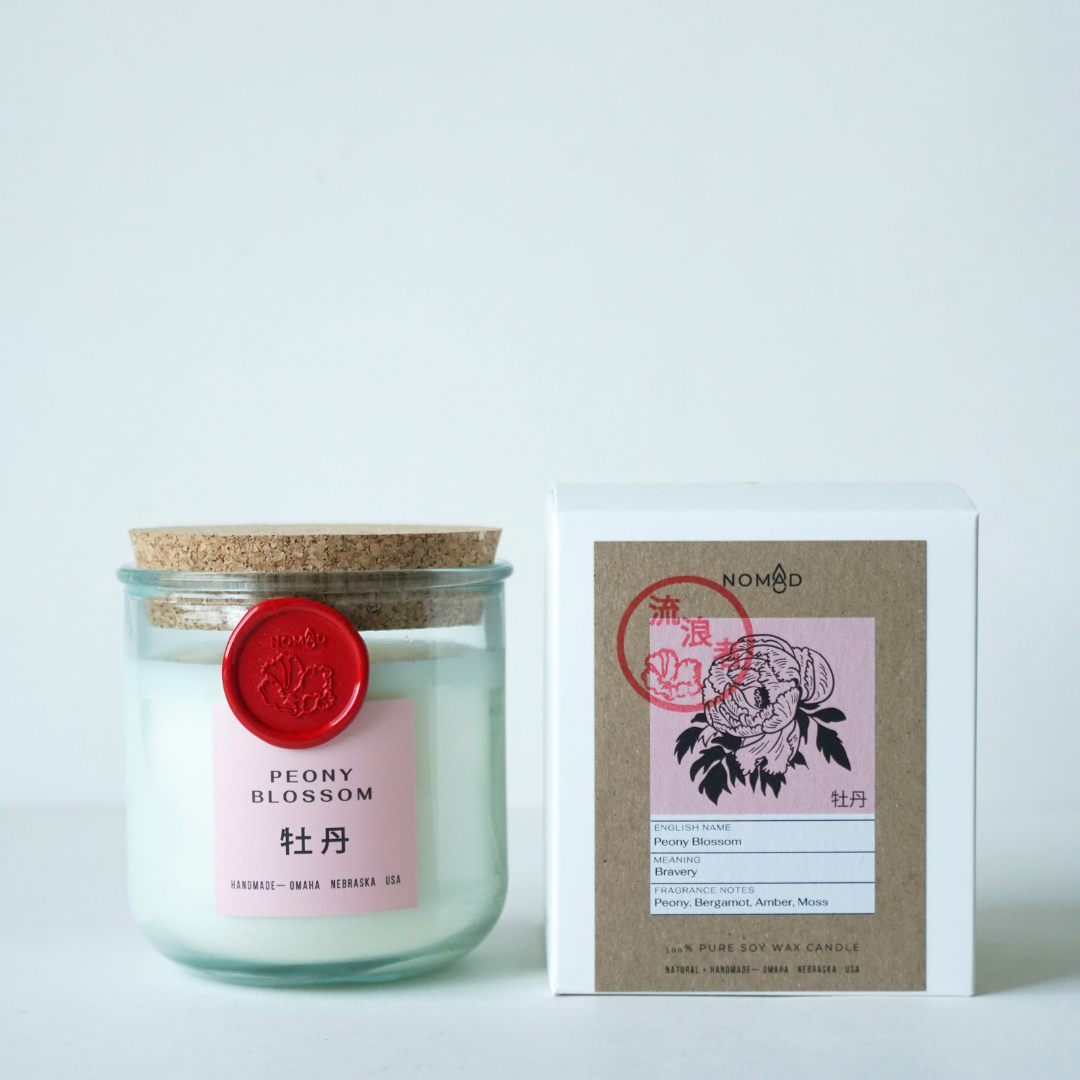 Niwa 10 oz Candle - Peony Blossom