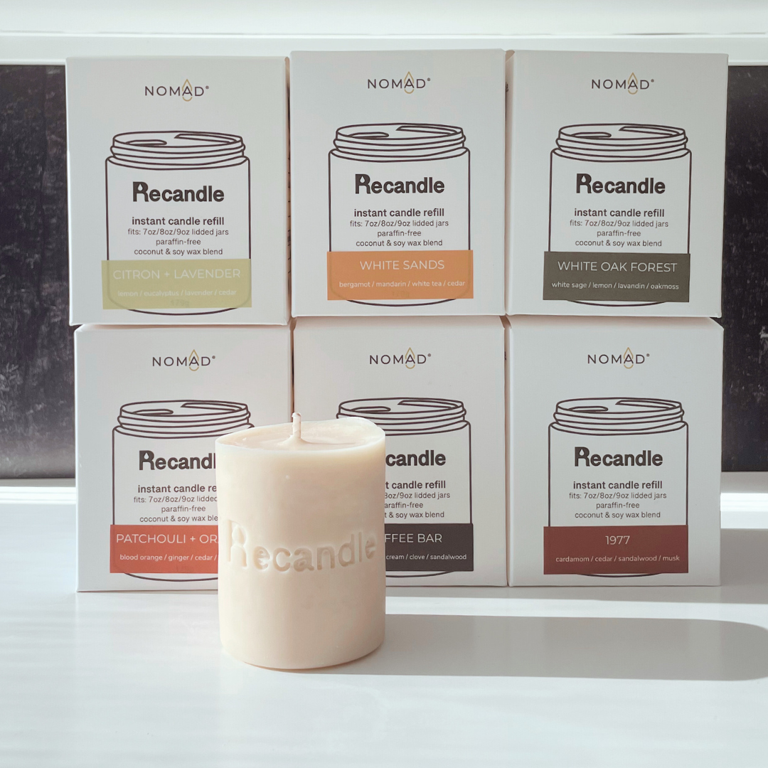 Recandle - 3" Scented Soy Candle Refill
