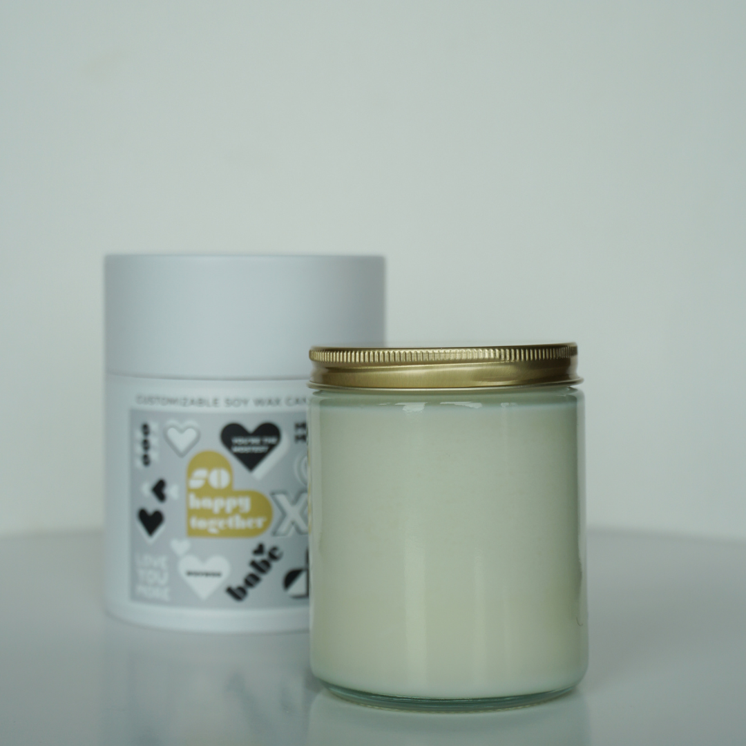 So Happy Together - Valentine Limited Edition Scented Soy Candle to Benefit AFSP Nebraska