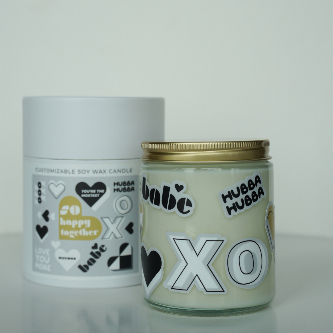 So Happy Together - Valentine Limited Edition Scented Soy Candle to Benefit AFSP Nebraska