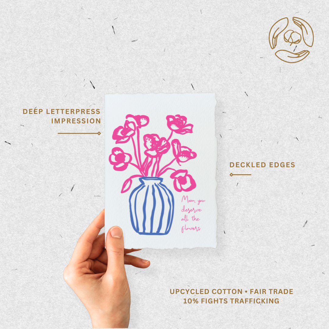 Paper Baristas - Mom You Deserve All The Flowers | Mother&