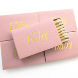 Oh Baby Pink Matchboxes