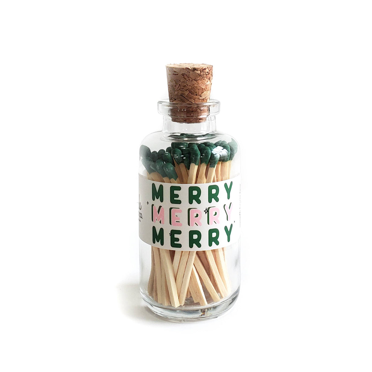 Christmas Merry Merry Holiday Apothecary Matches