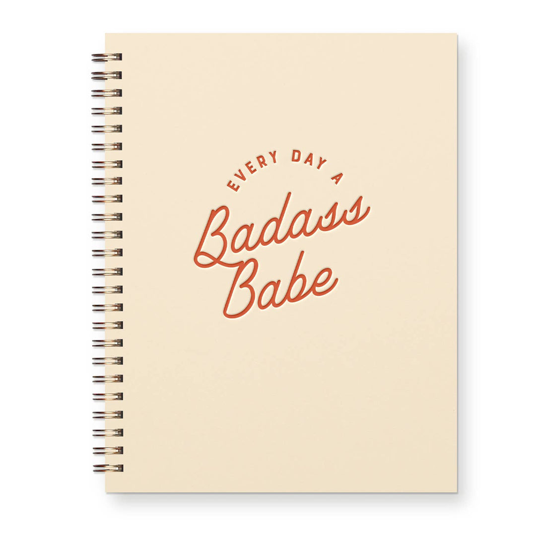 Badass Babe Journal: Lined Notebook