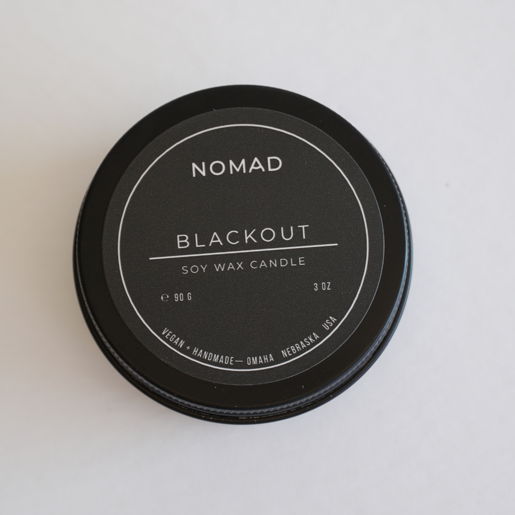 Blackout Travel Soy Candle