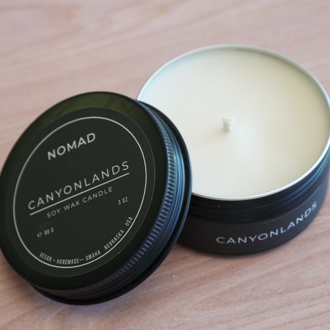 Canyonlands Travel Soy Candle