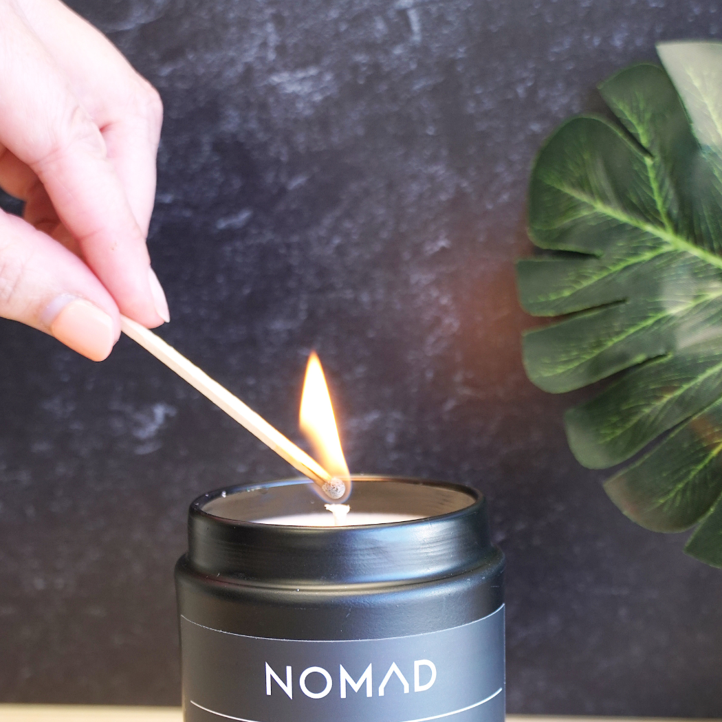 Citron + Lavender Noir Soy Candle