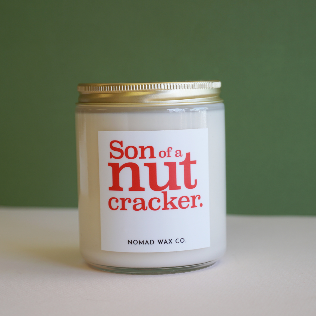 Elf "Son of a Nutcracker" Holiday Soy Candle