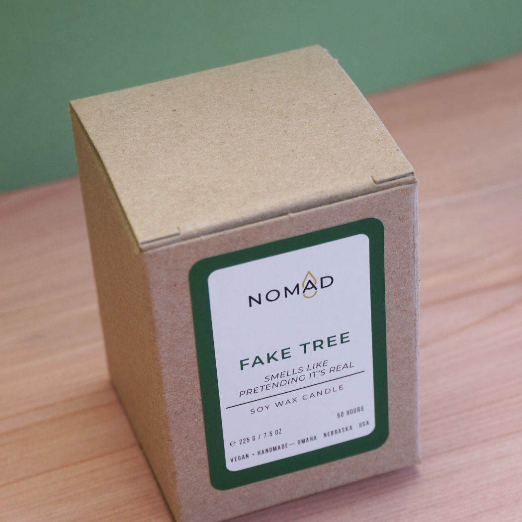 Fake Tree Holiday Soy Candle