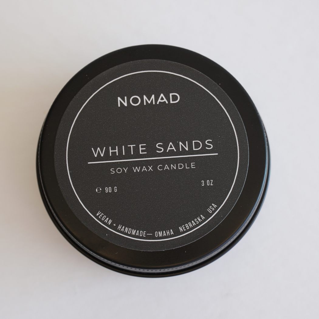 White Sands Travel Soy Candle