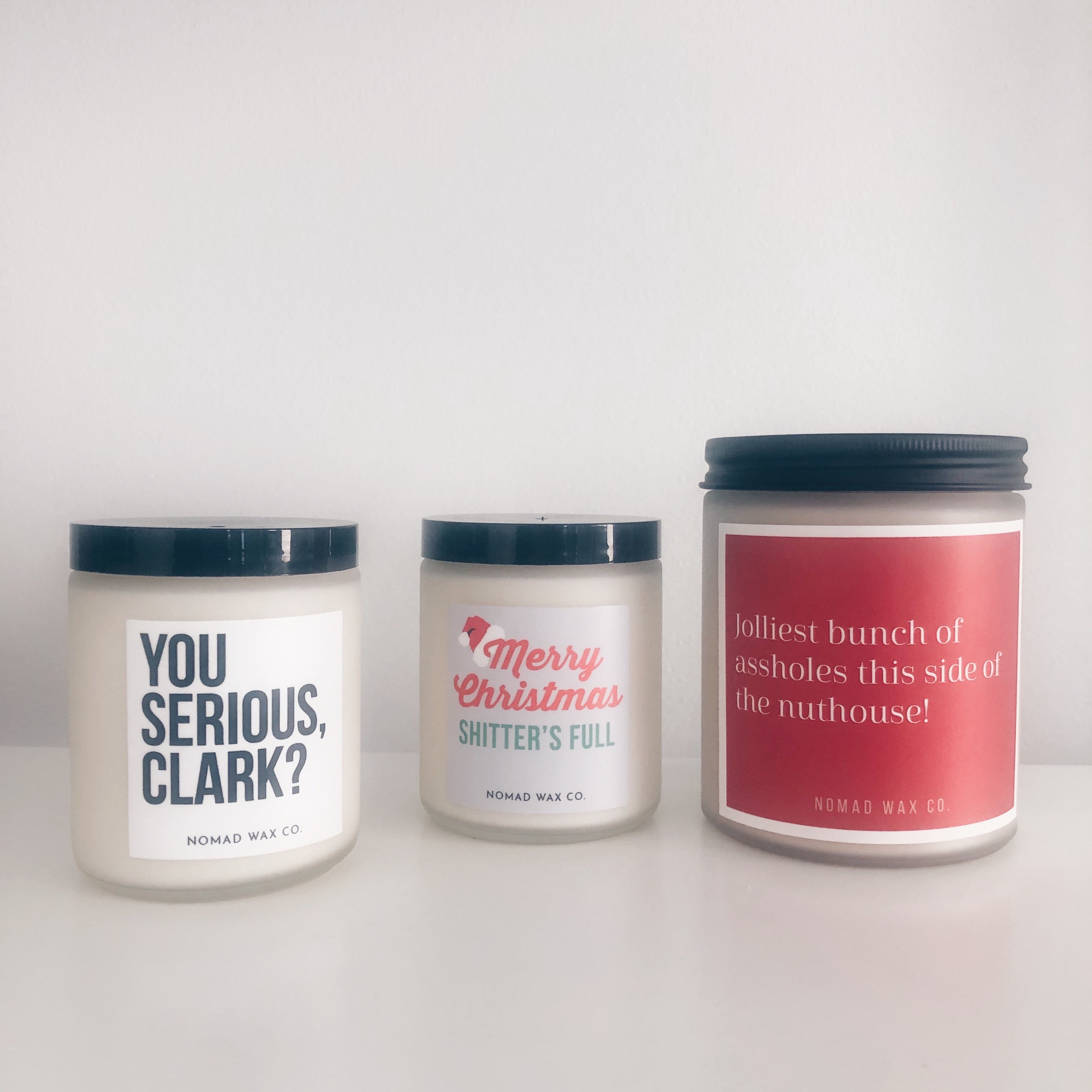 Holiday Movie Quotes - Christmas Vacation Set - Scented Soy Candles