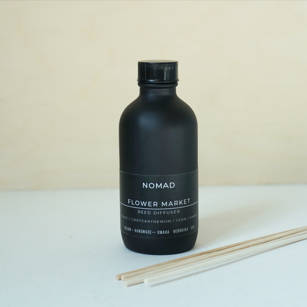 Flower Market Noir Reed Diffuser