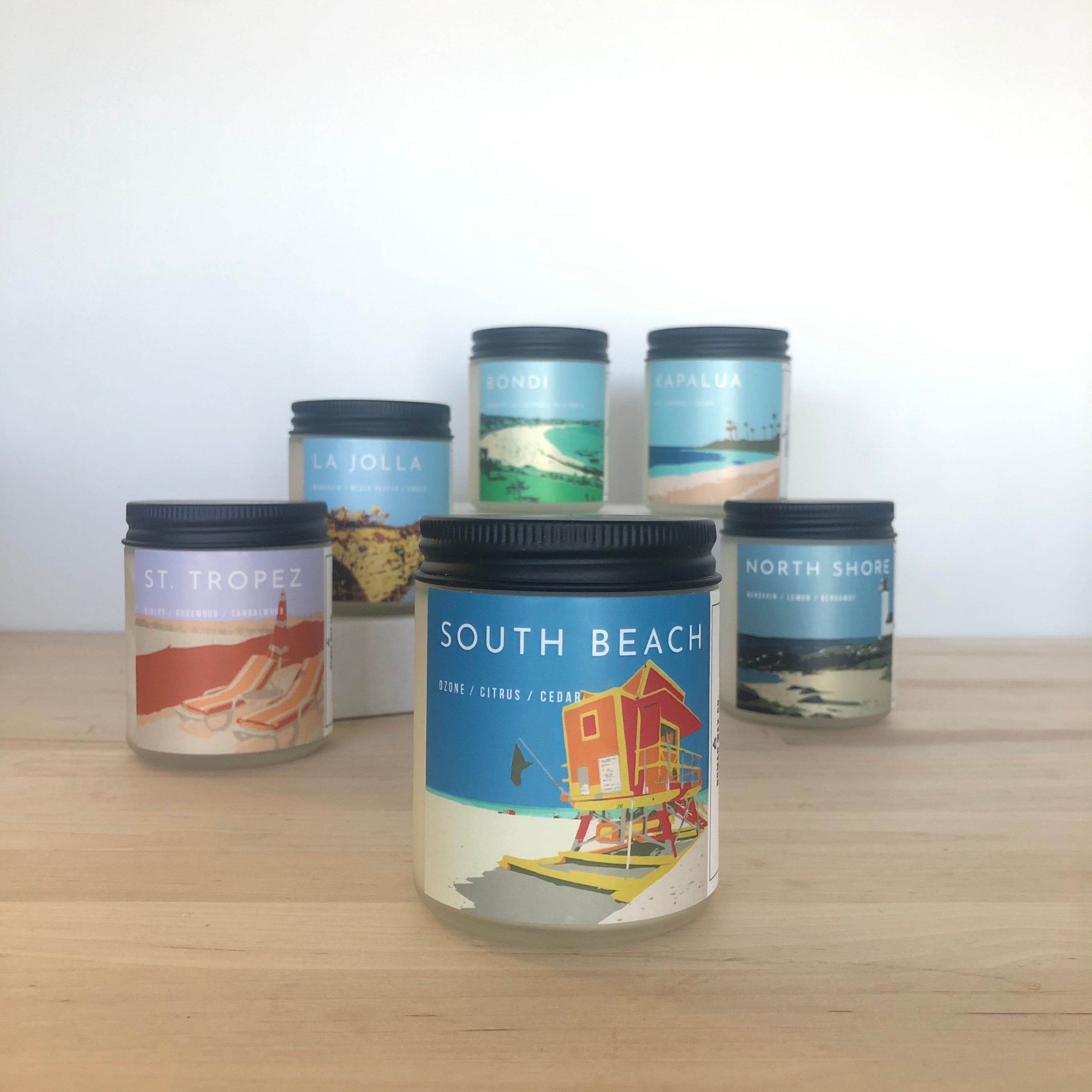 South Beach Scented Soy Candle
