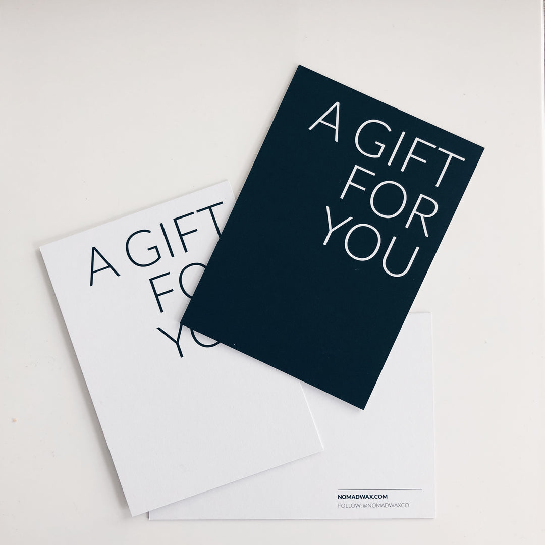 Contoh Gift Note A Gift For You Gift Note – Nomad Home Co.