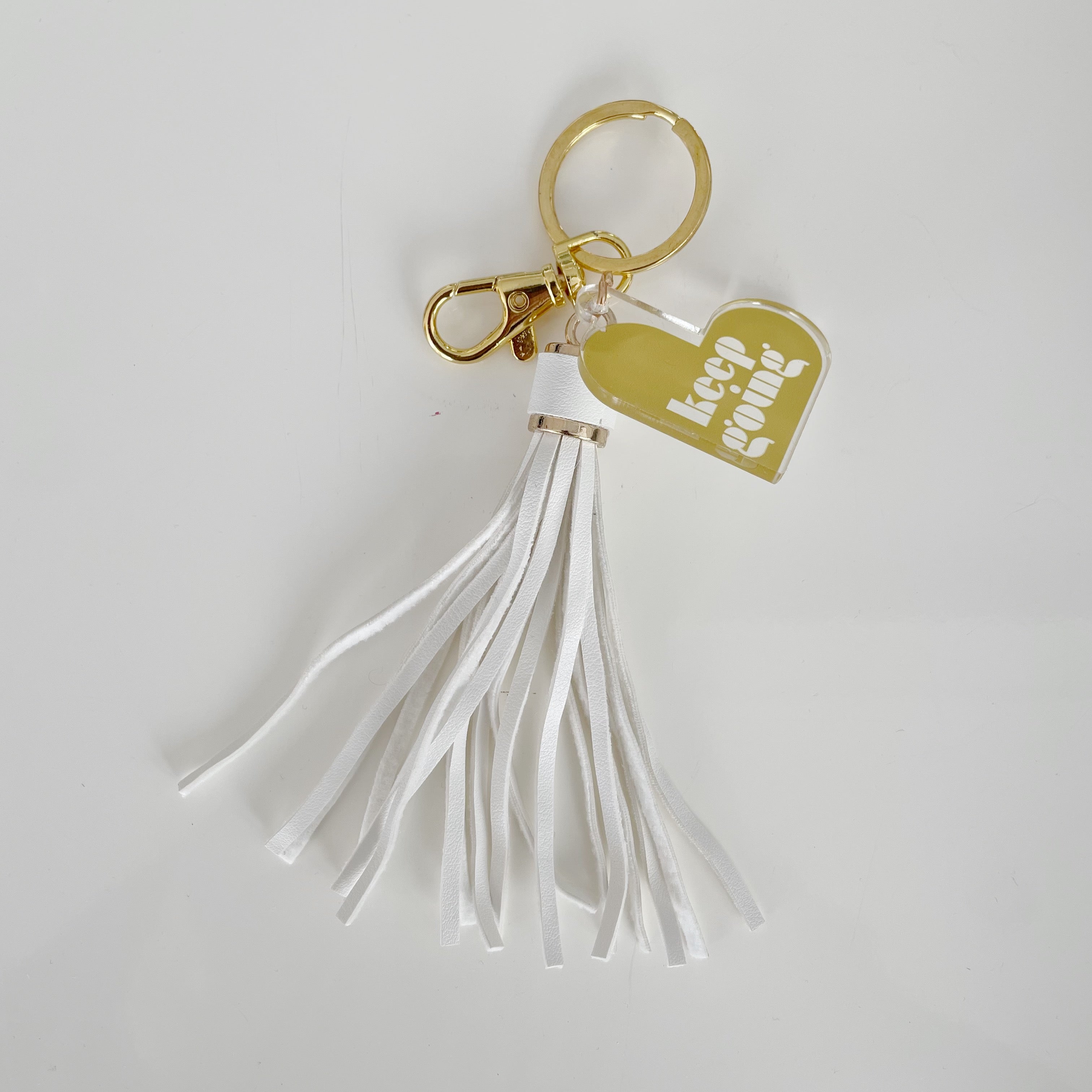 Keep Going - Tassel Keychain and Bag Charm