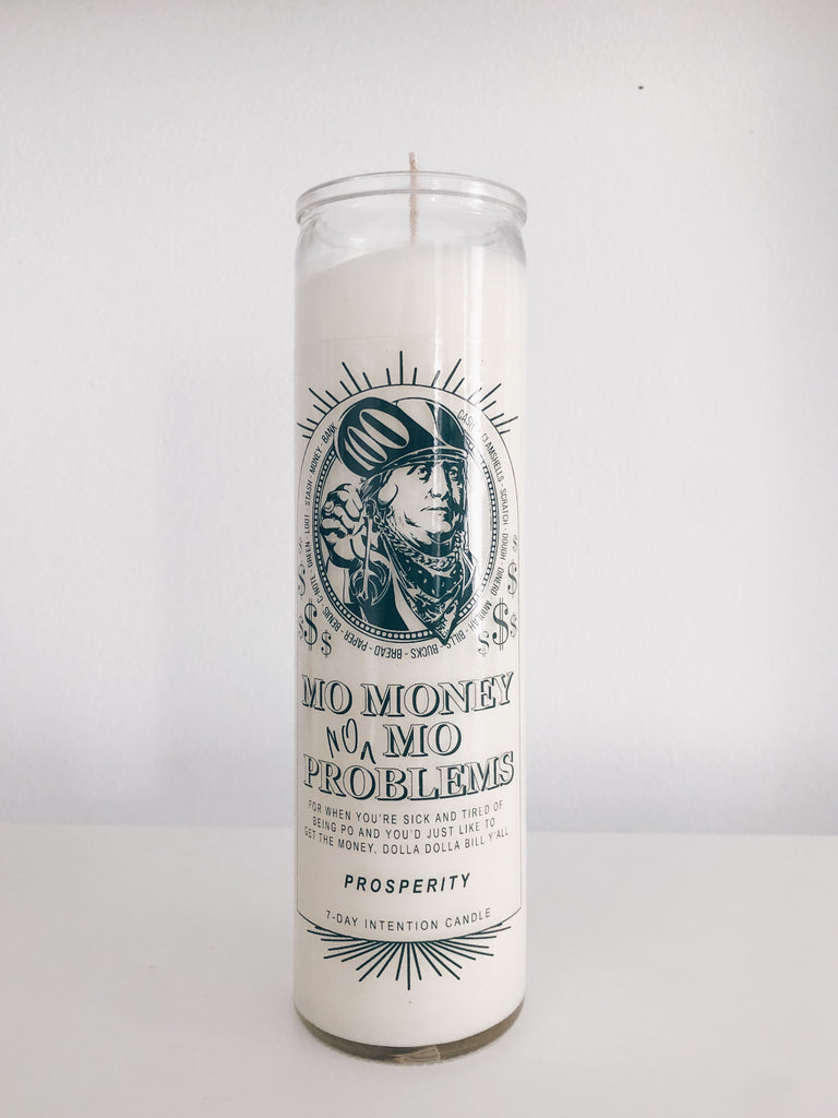 Prosperity Intention + Prayer Candle Nomad Home Co.