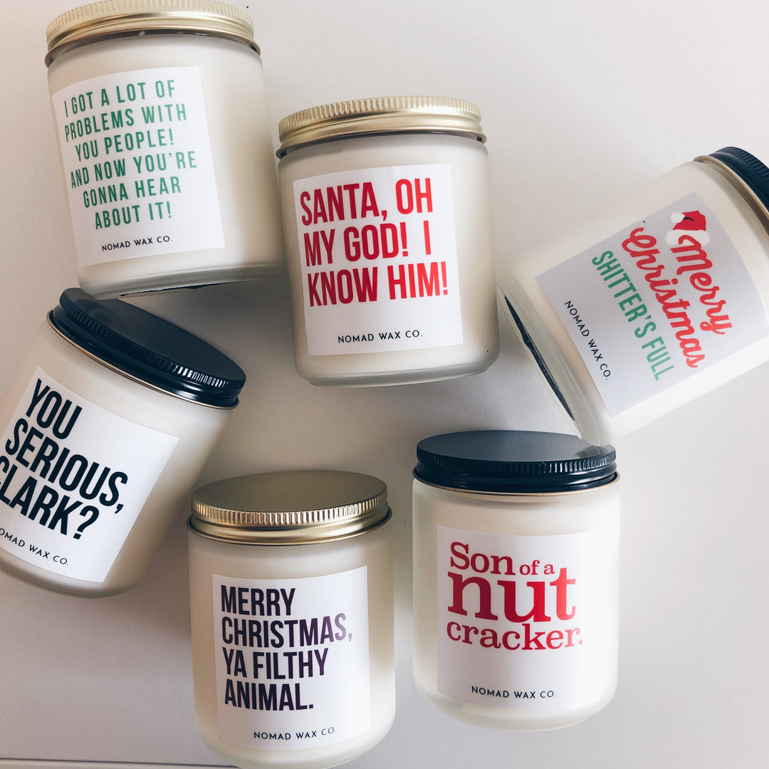 Holiday Movie Quotes - Elf Scented Soy Candle Set