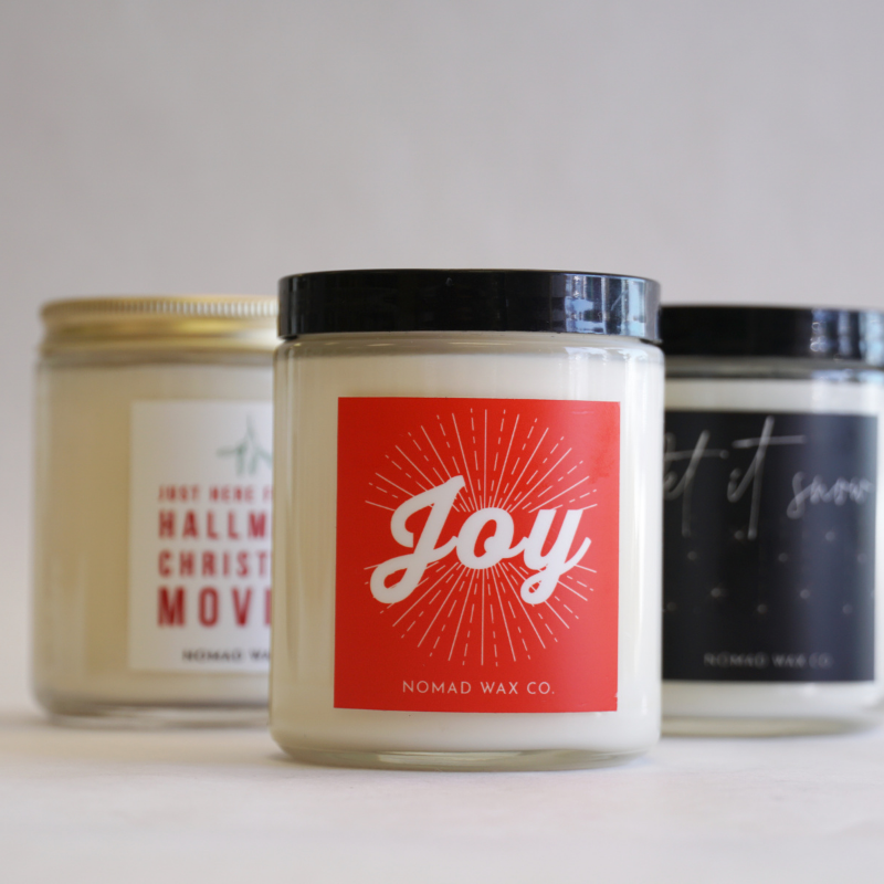 Holiday "Joy" Citrus Spice Soy Candle