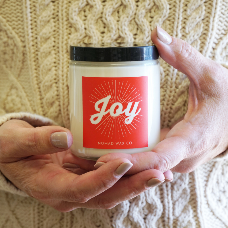 Holiday "Joy" Citrus Spice Soy Candle