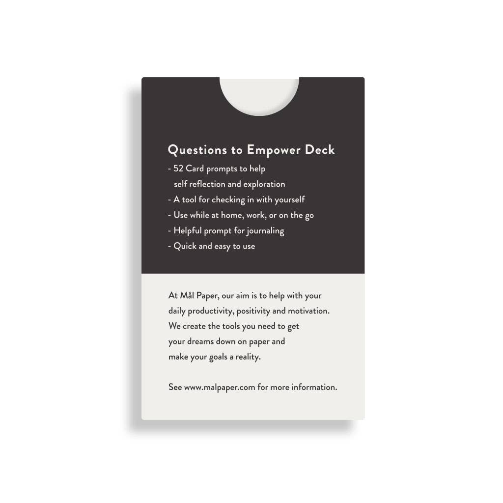 Questions to Empower Deck