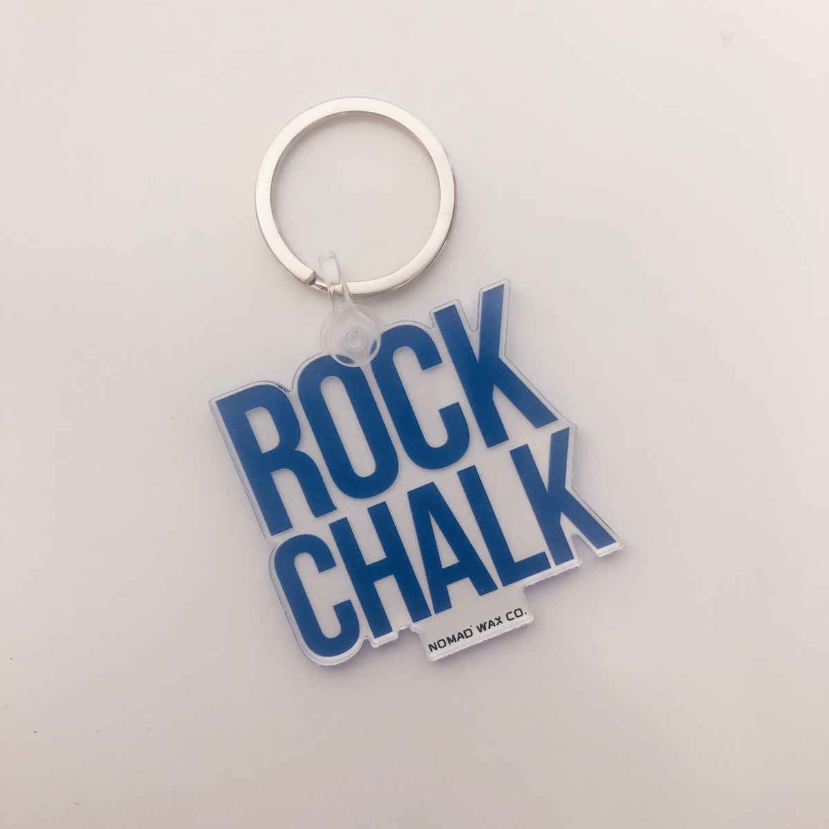 Rock Chalk Kansas Gameday Keychain