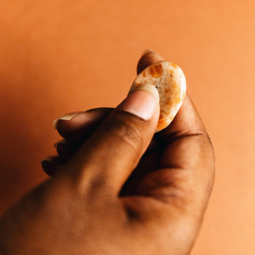 Sunstone Meditation Stone