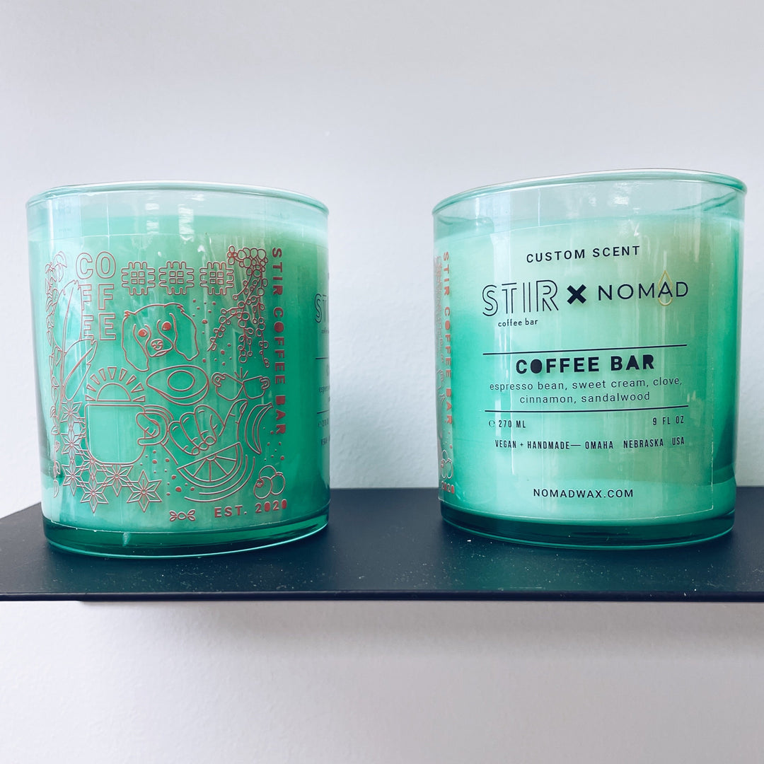 Coffee Bar Scented Candle - Nomad x STIR Coffee Bar