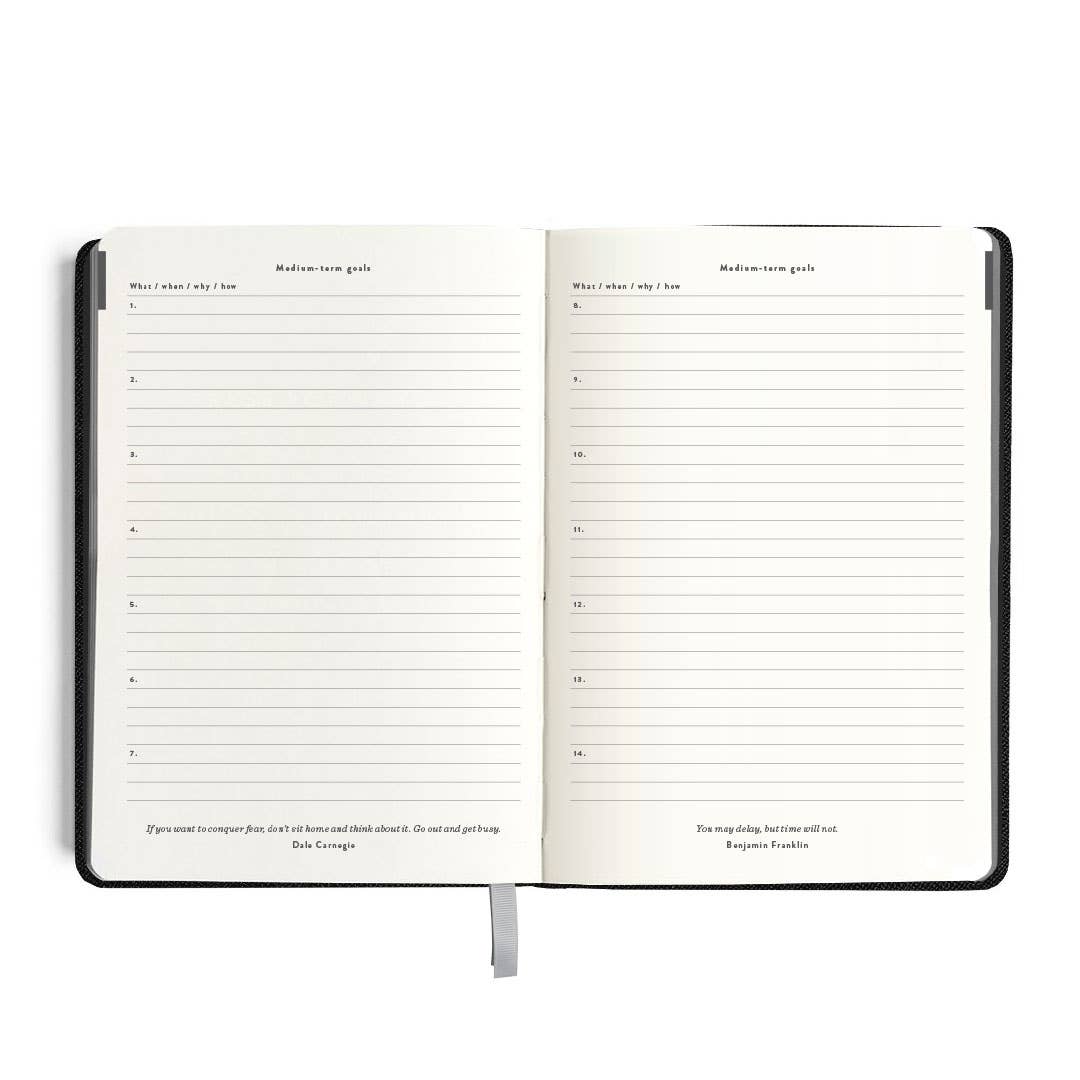 Daily Goal Setter Planner - Buff Tan